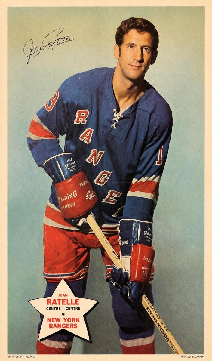 1971 Jean Ratelle #19