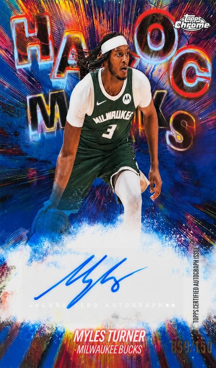 2025 Myles Turner [Blue Refractor] #HM-MT
