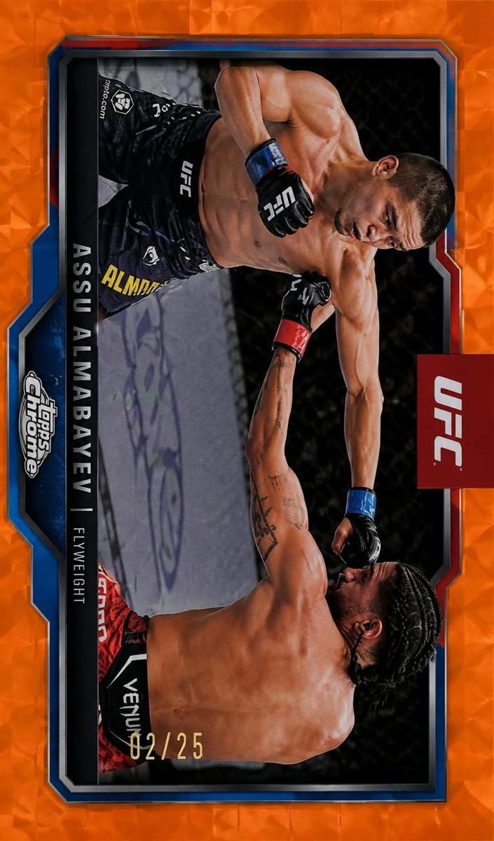 2025 Assu Almabayev [Orange Geometric Refractor] #182