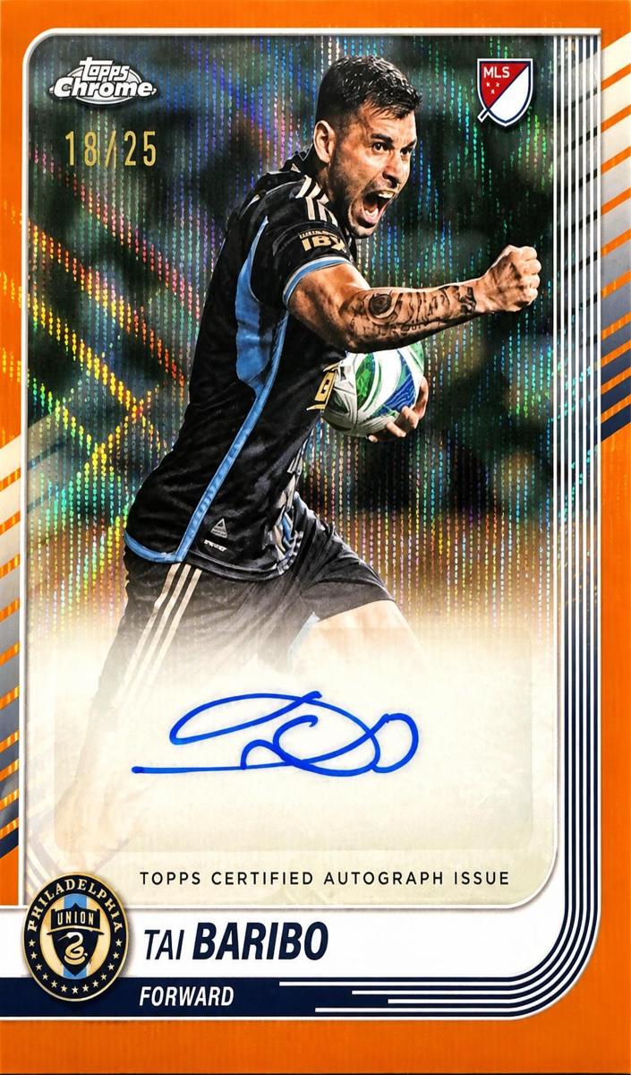 2025 Tai Baribo [Orange Wave Refractor] #CA-TO
