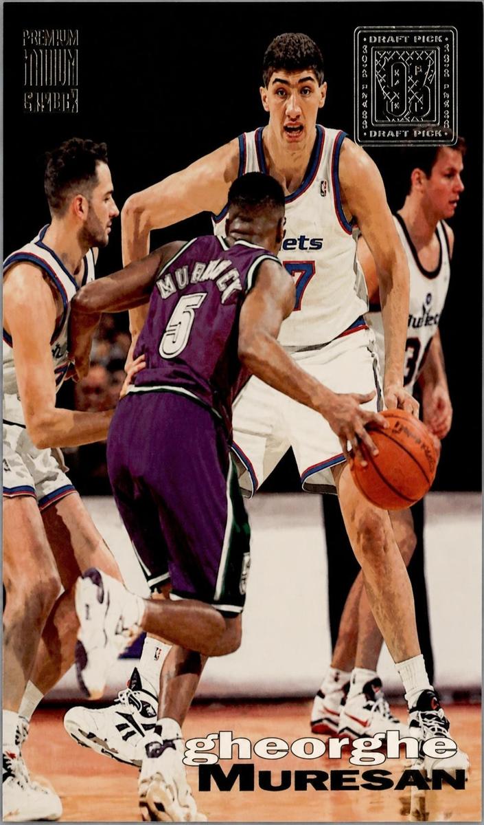 1993 Topps Stadium Club Gheorghe Muresan #344 card
