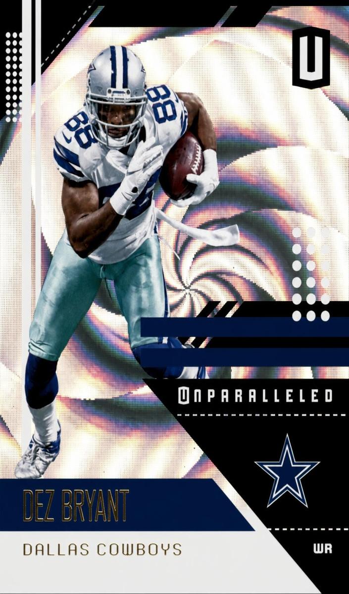 2018 Panini Unparalleled Dez Bryant #52 card
