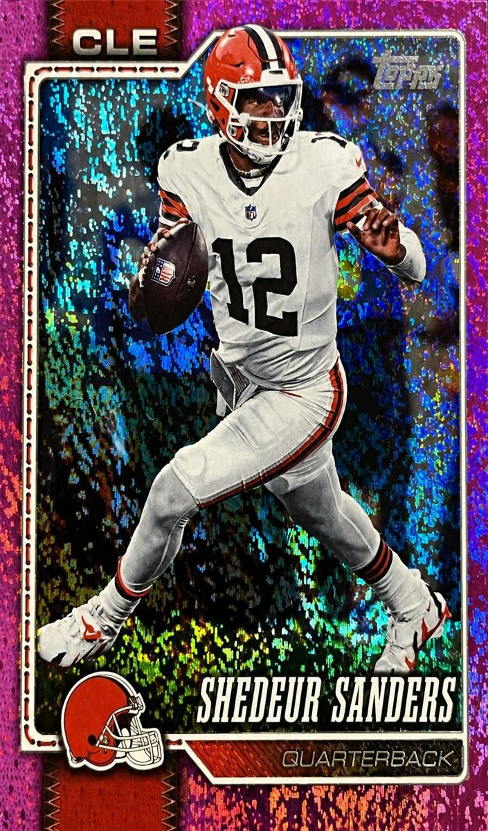 2026 Shedeur Sanders [Pink Holo Foil] #216