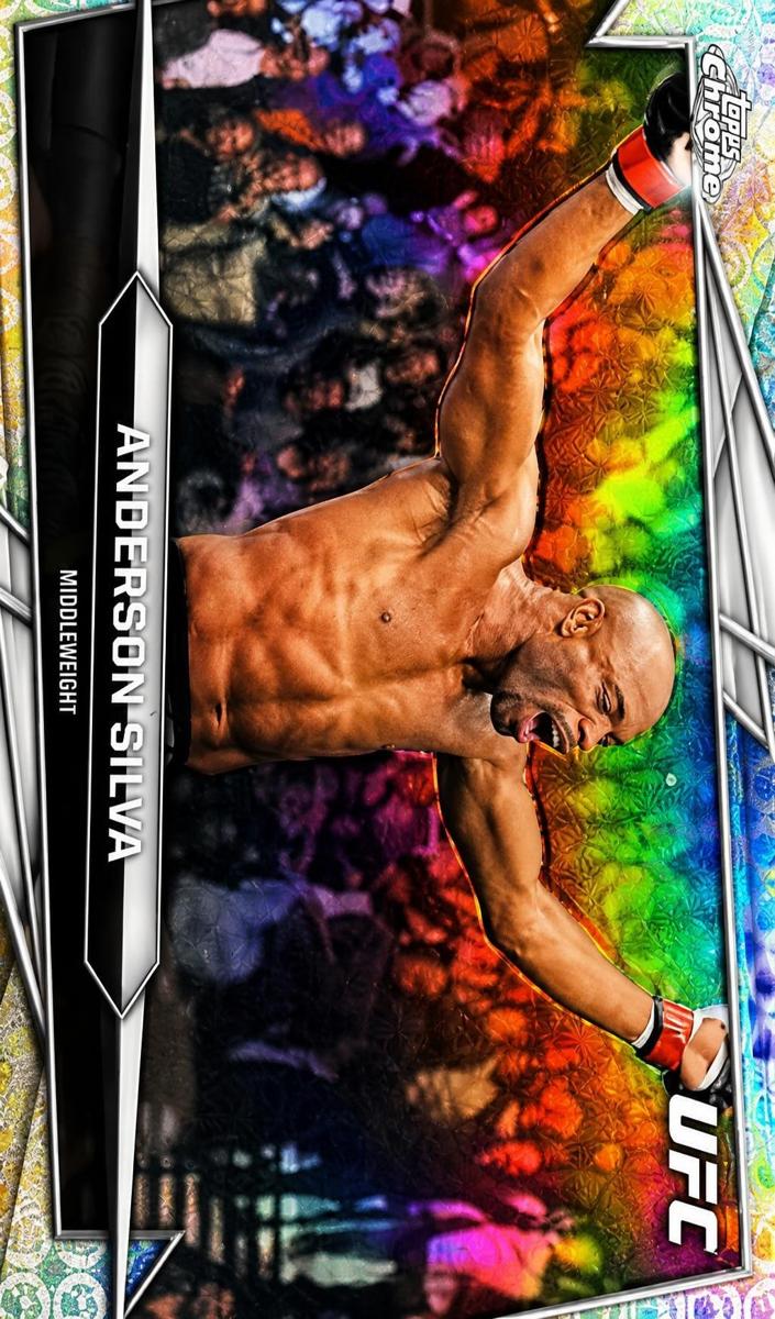 2026 Anderson Silva [UFC Glove Refractor] #14