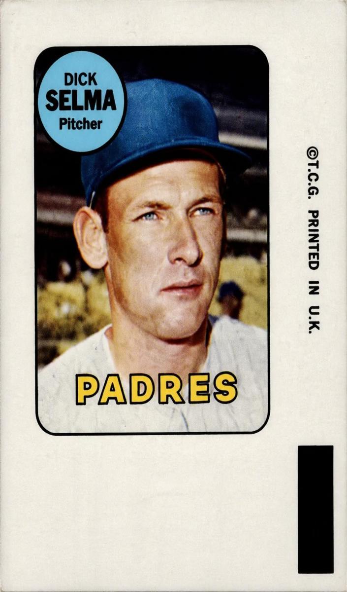 1969 Topps Dick Selma #39 card