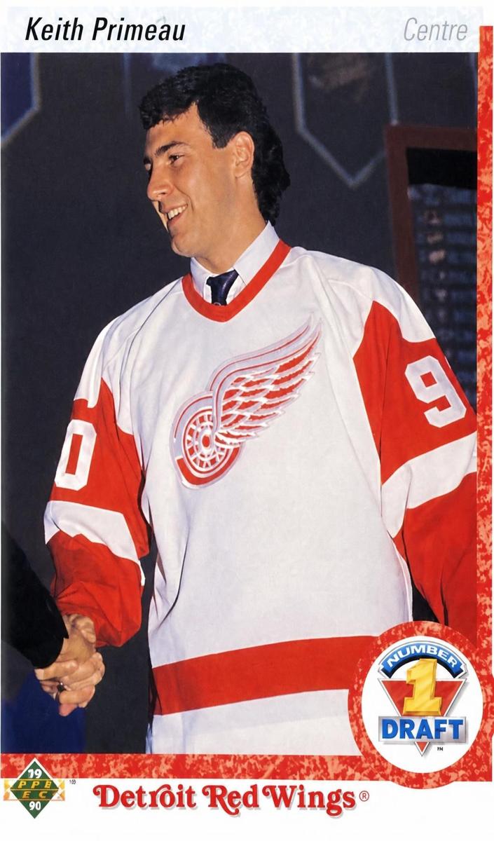 1990 Upper Deck Keith Primeau #354 card