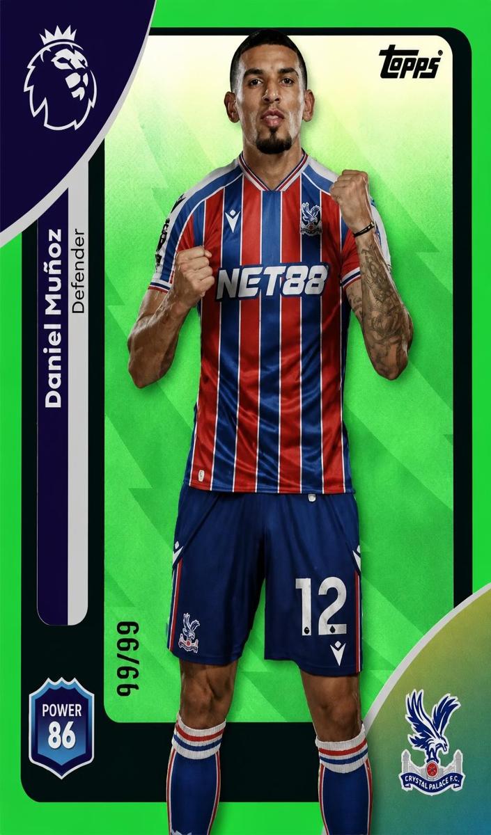 2025 Daniel Munoz [Green Rainbow] #116