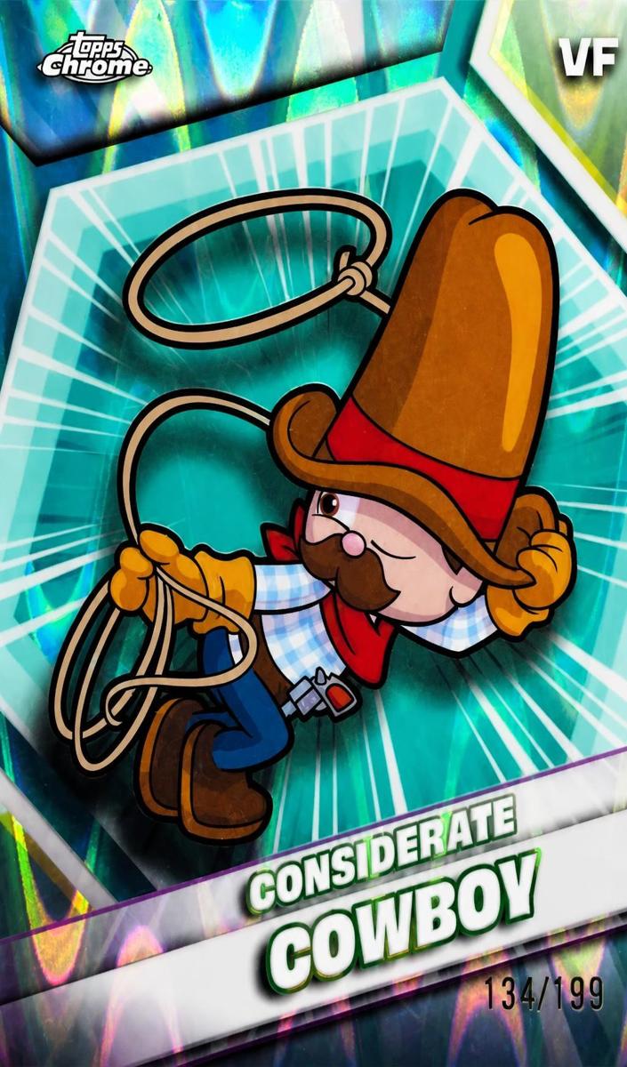 2026 Considerate Cowboy [Aqua RayWave Refractor] #54