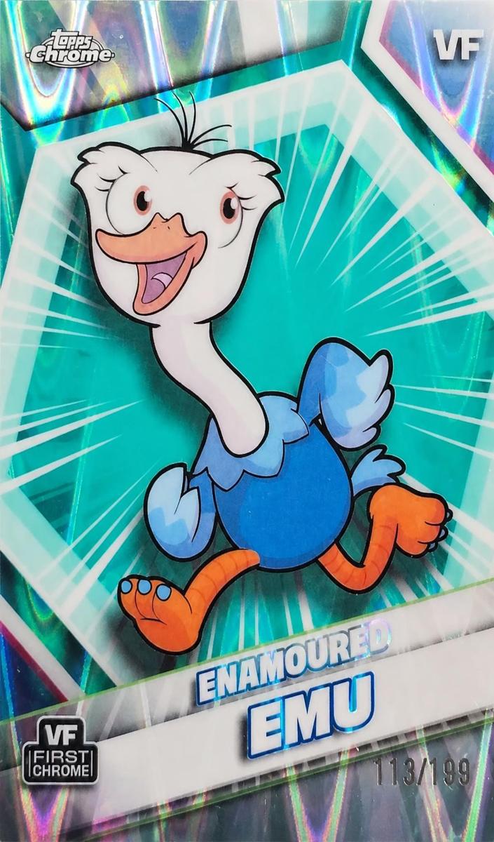 2026 Enamoured Emu [Aqua RayWave Refractor] #71
