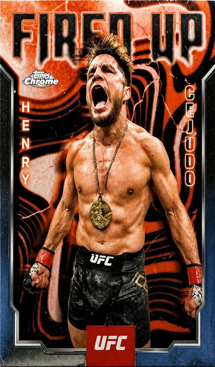 2025 Henry Cejudo [Black Refractor] #FUP-18