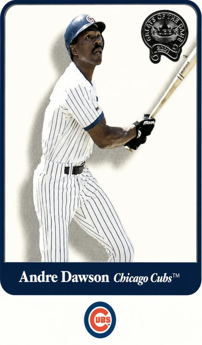 2001 Andre Dawson #43