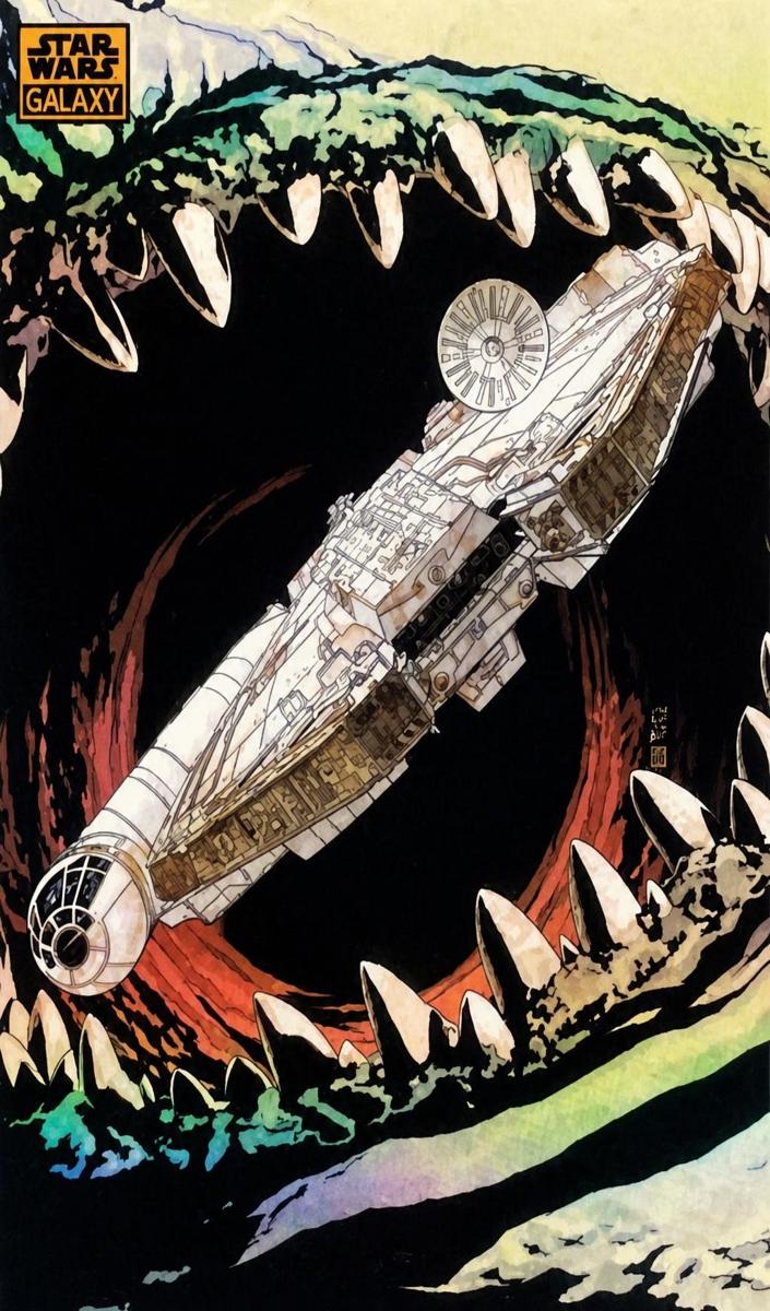2026 The Falcon Escapes [Orange Refractor] #40