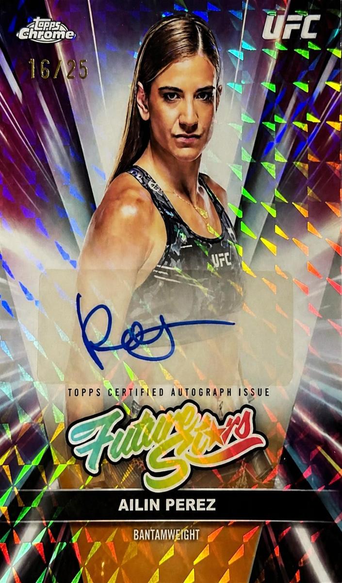 2026 Ailin Perez [Orange Refractor] #FSA-AP