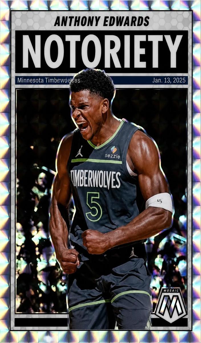 2024 Anthony Edwards [Mosaic] #1