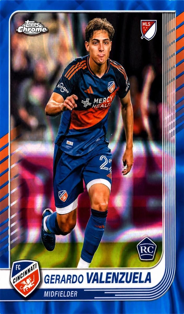 2025 Gerardo Valenzuela [Blue Lava Refractor] #109