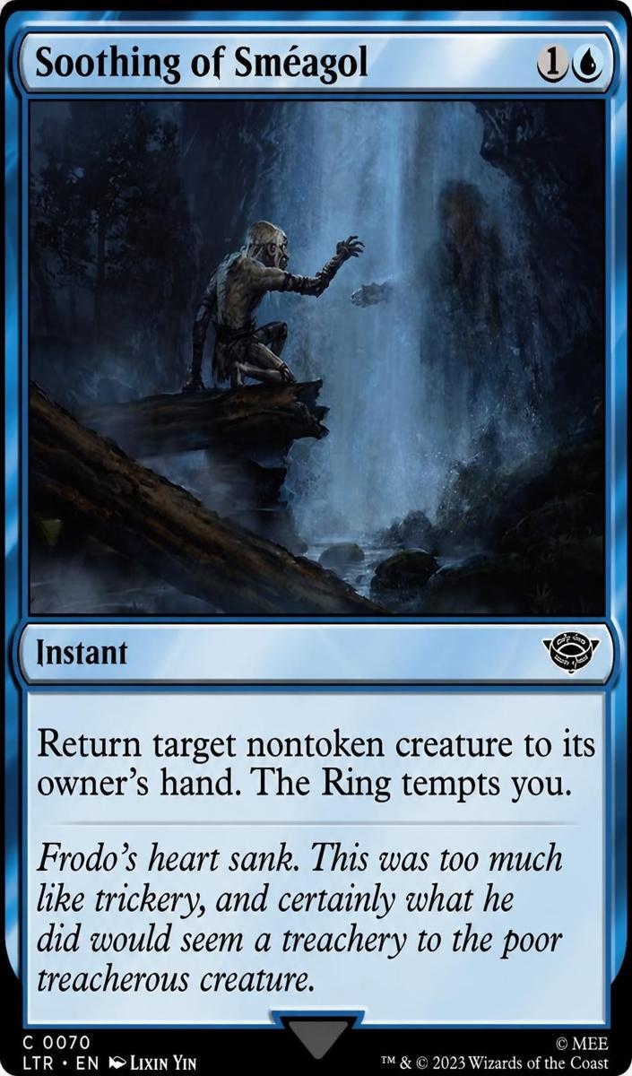 2023 Soothing of Smeagol [Foil] #70