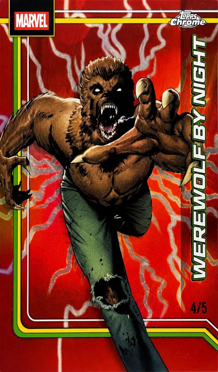 2026 Werewolf by Night [Storm's Red Lightning Refractor] #195