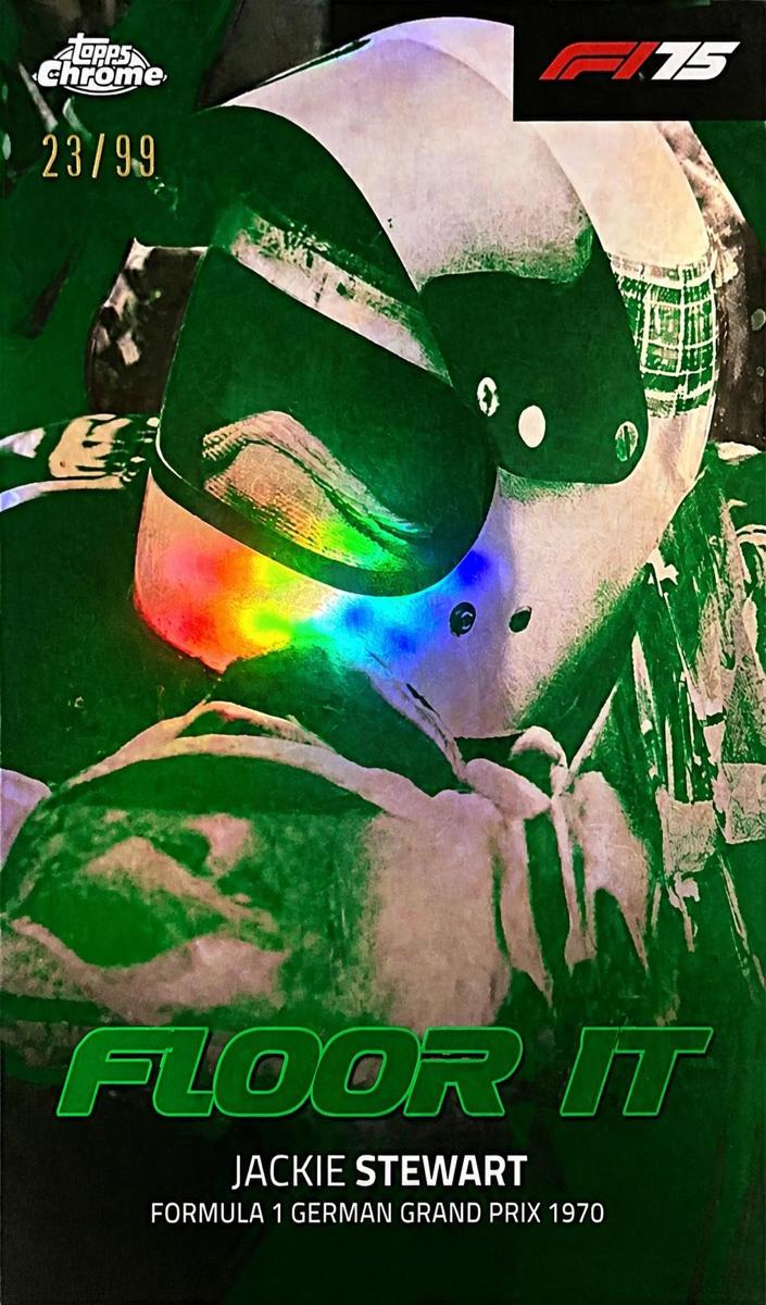2025 Jackie Stewart [Green Refractor] #FI-4