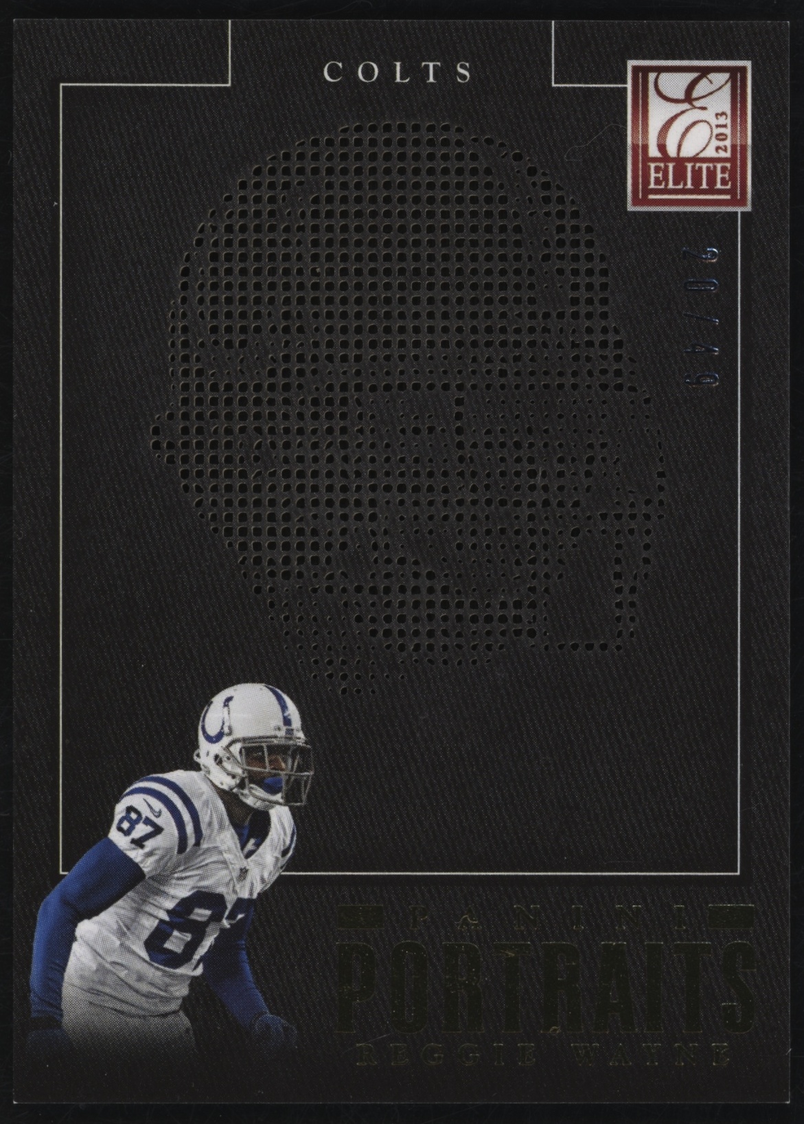 2013 Reggie Wayne [Gold] #7