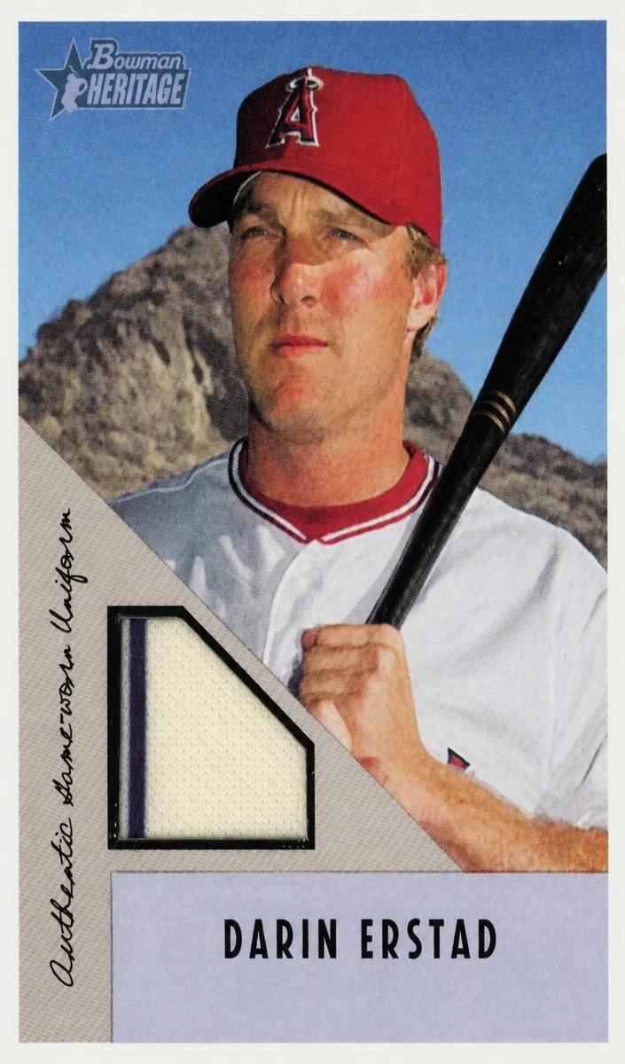 2002 Bowman Heritage Darin Erstad #BH-DE card