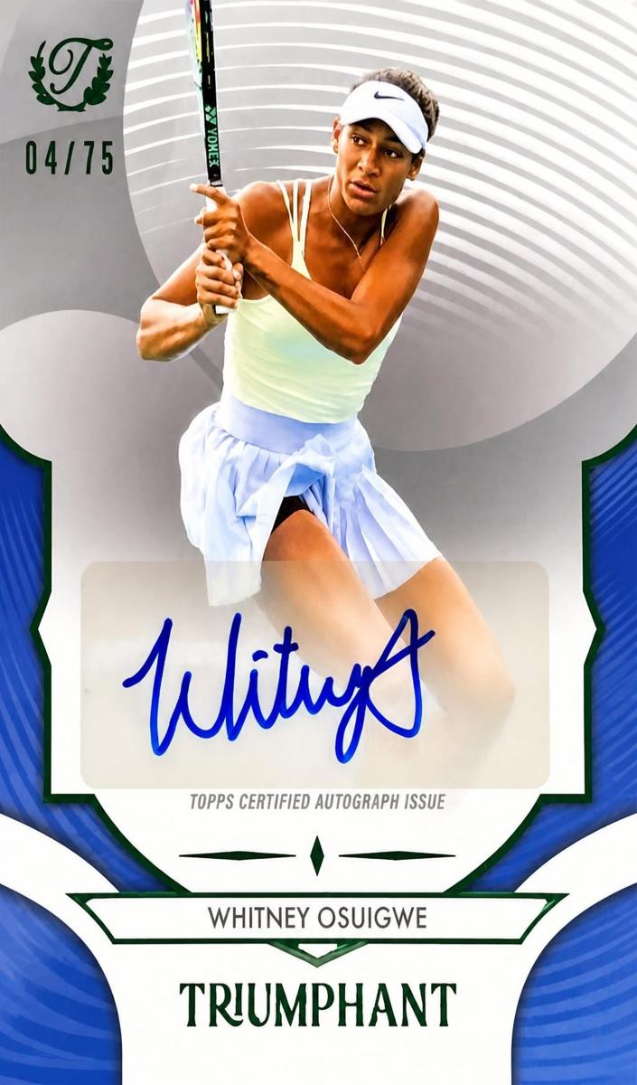 2025 Whitney Osuigwe [Hard Court Blue Foil] #64-A
