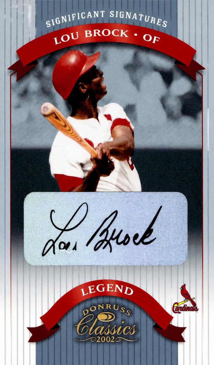 2002 Lou Brock #155