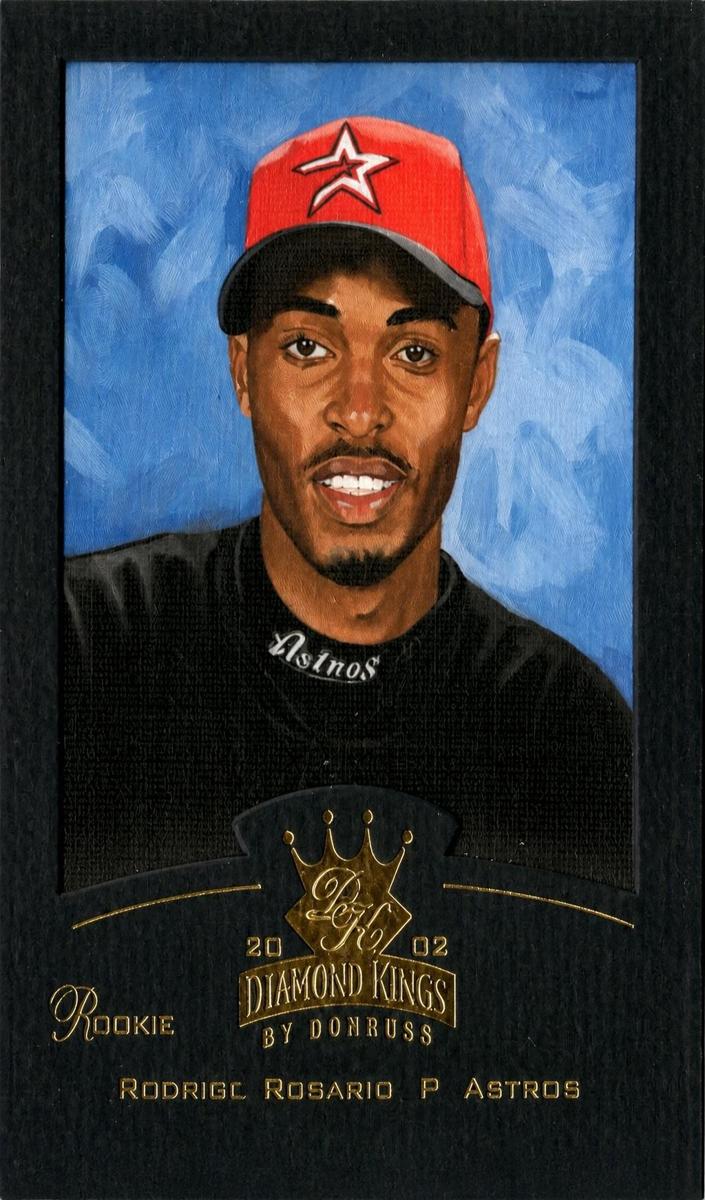 2002 Donruss Diamond Kings Rodrigo Rosario #157 card
