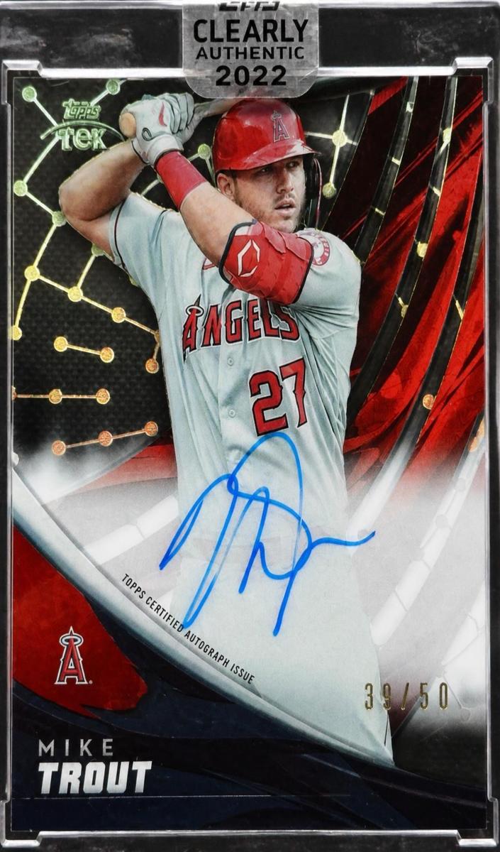 2022 Mike Trout #TEK-MT