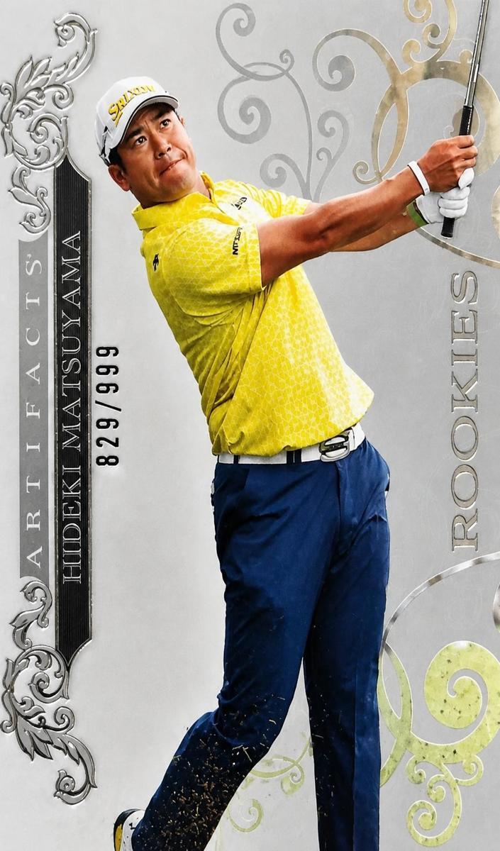 2026 Upper Deck Artifacts Hideki Matsuyama #55 card