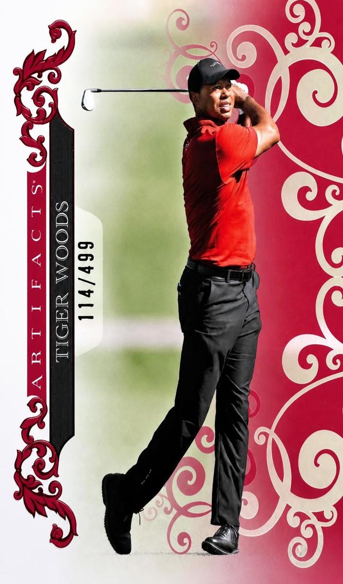 2026 Tiger Woods [Red] #1