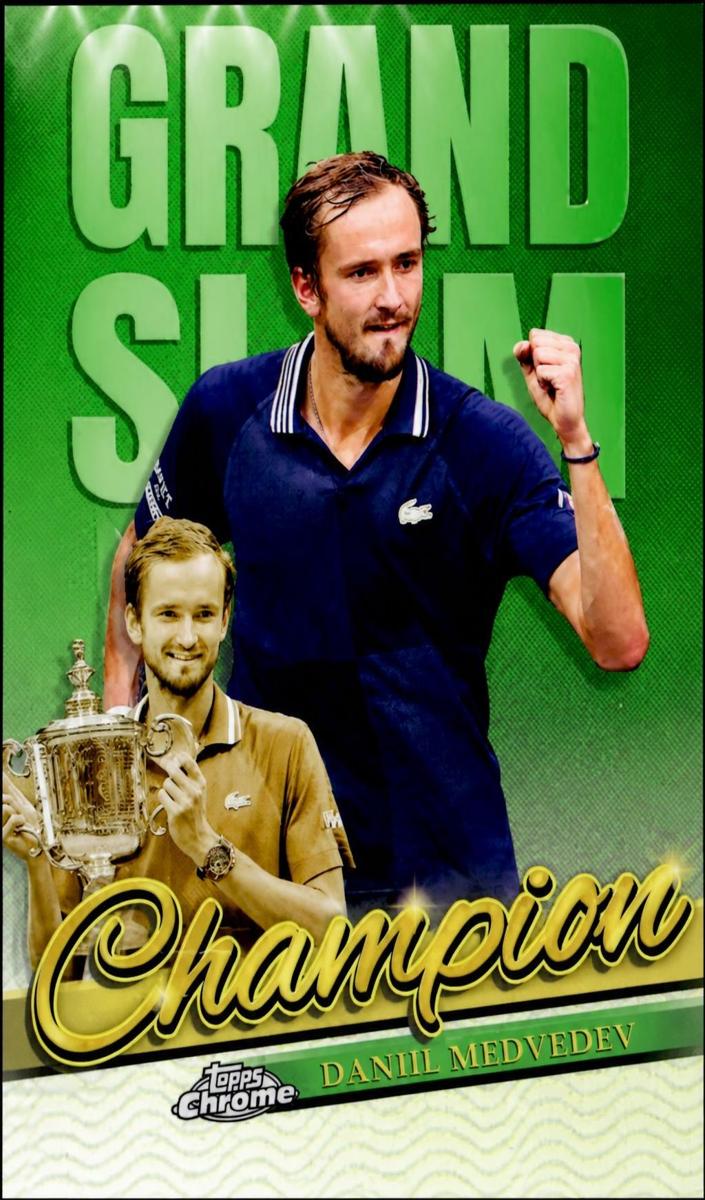 2024 Topps Chrome Daniil Medvedev #GSC-DM card