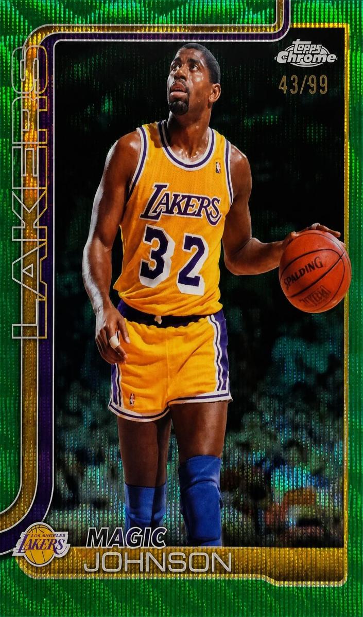 2025 Magic Johnson [Green Wave Refractor] #149