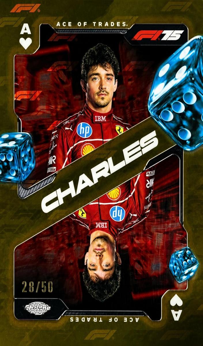 2025 Charles Leclerc [Gold LogoFractor] #SCA-2