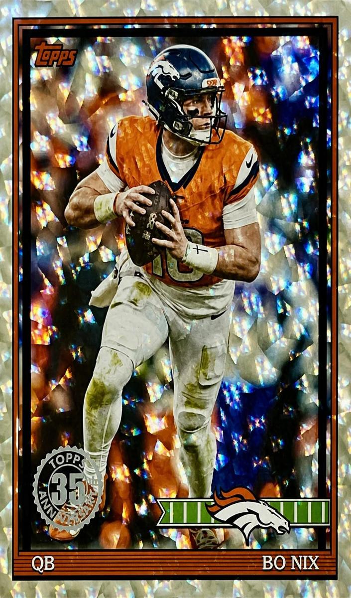 2026 Bo Nix [Crackle Foil] #91TF-31