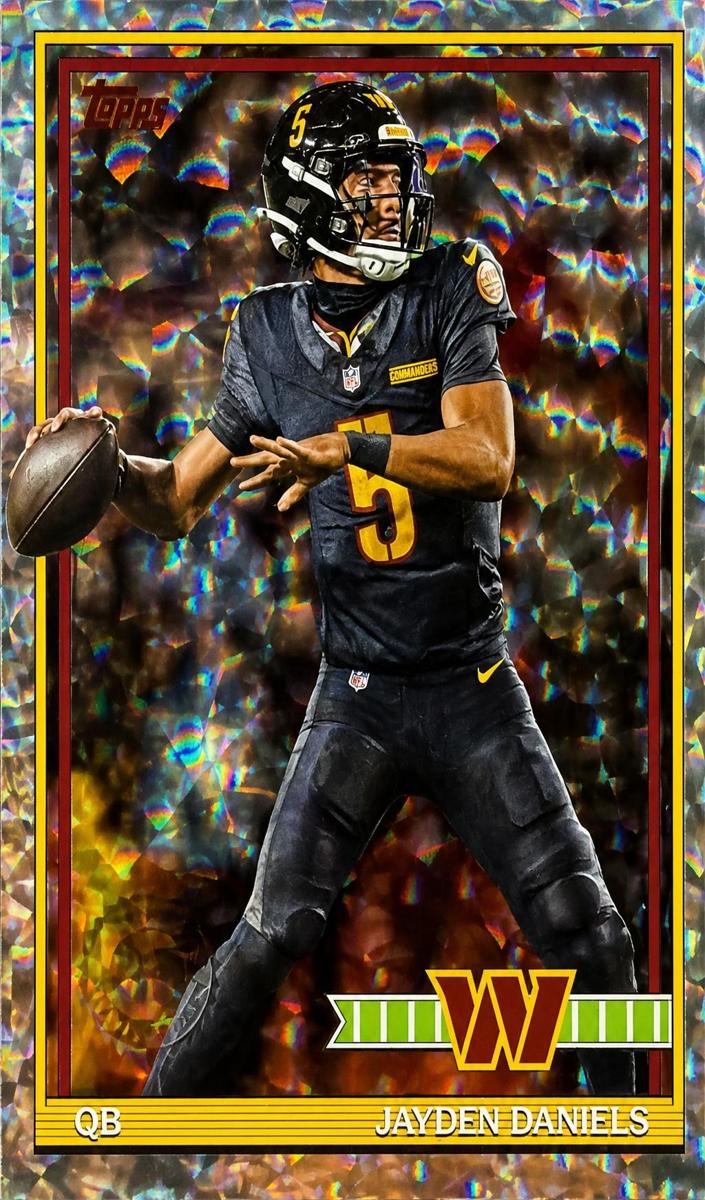 2026 Jayden Daniels [Crackle Foil] #91TF-44