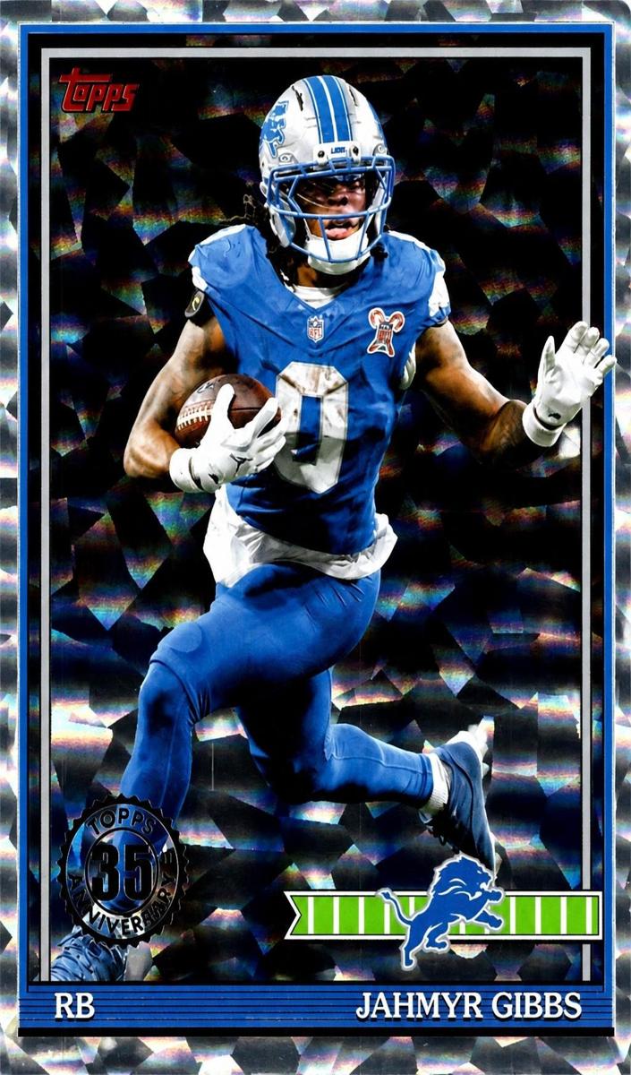 2026 Jahmyr Gibbs [Crackle Foil] #91TF-39