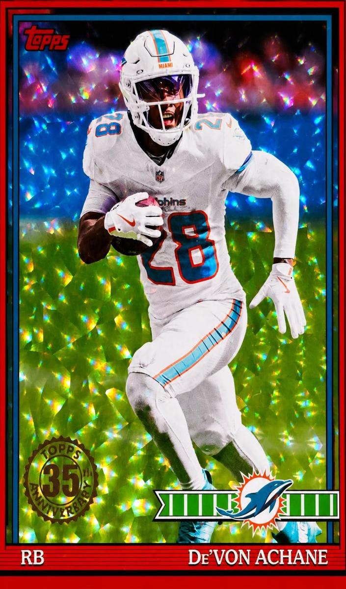 2026 De'Von Achane #91TF-35