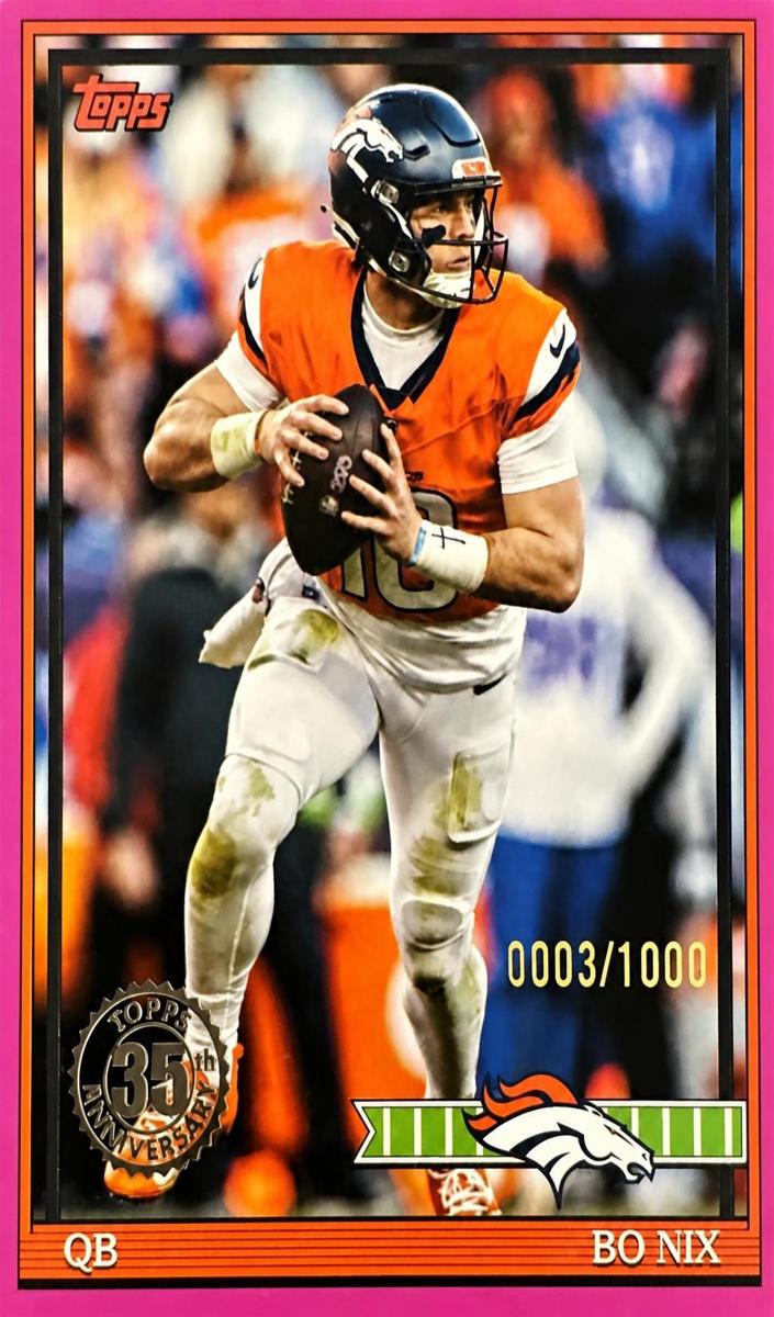 2026 Bo Nix [Pink] #91TF-31