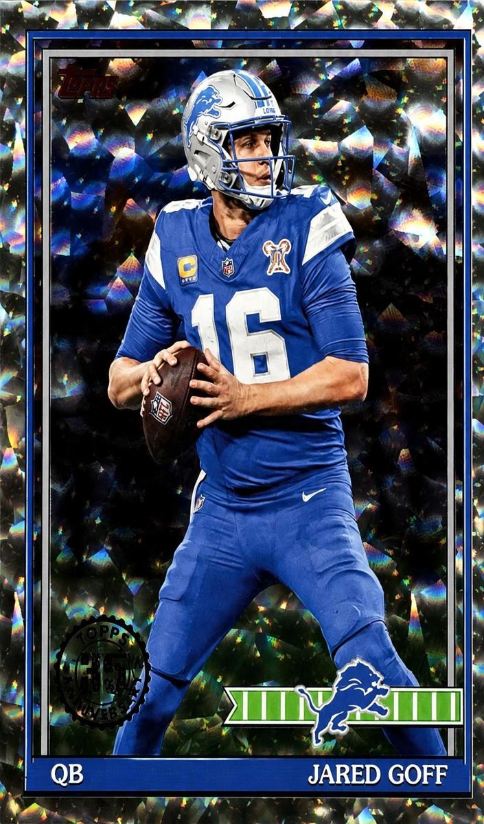 2026 Jared Goff [Crackle Foil] #91TF-37