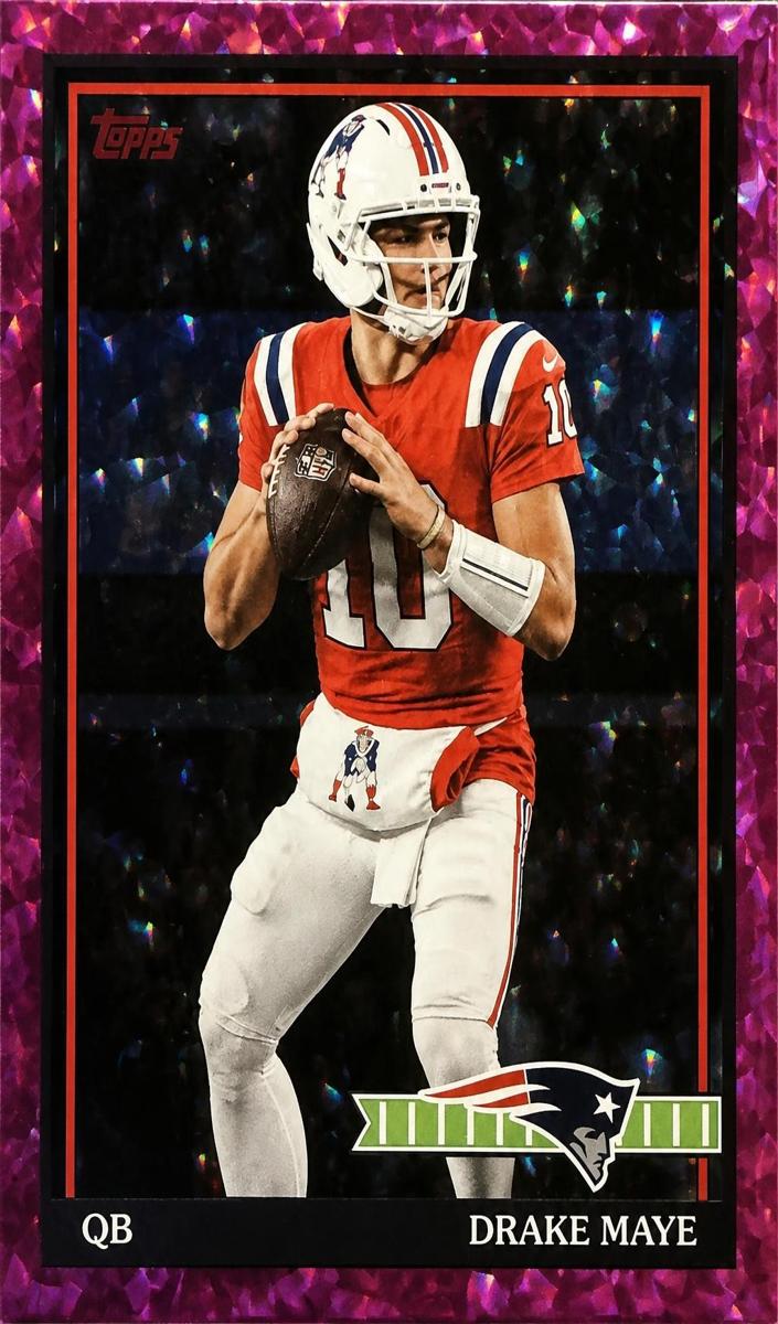 2026 Drake Maye [Pink Crackle] #91TF-46