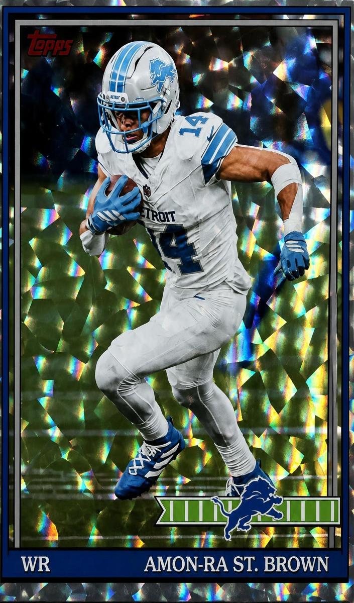 2026 Amon-Ra St. Brown [Crackle Foil] #91TF-36