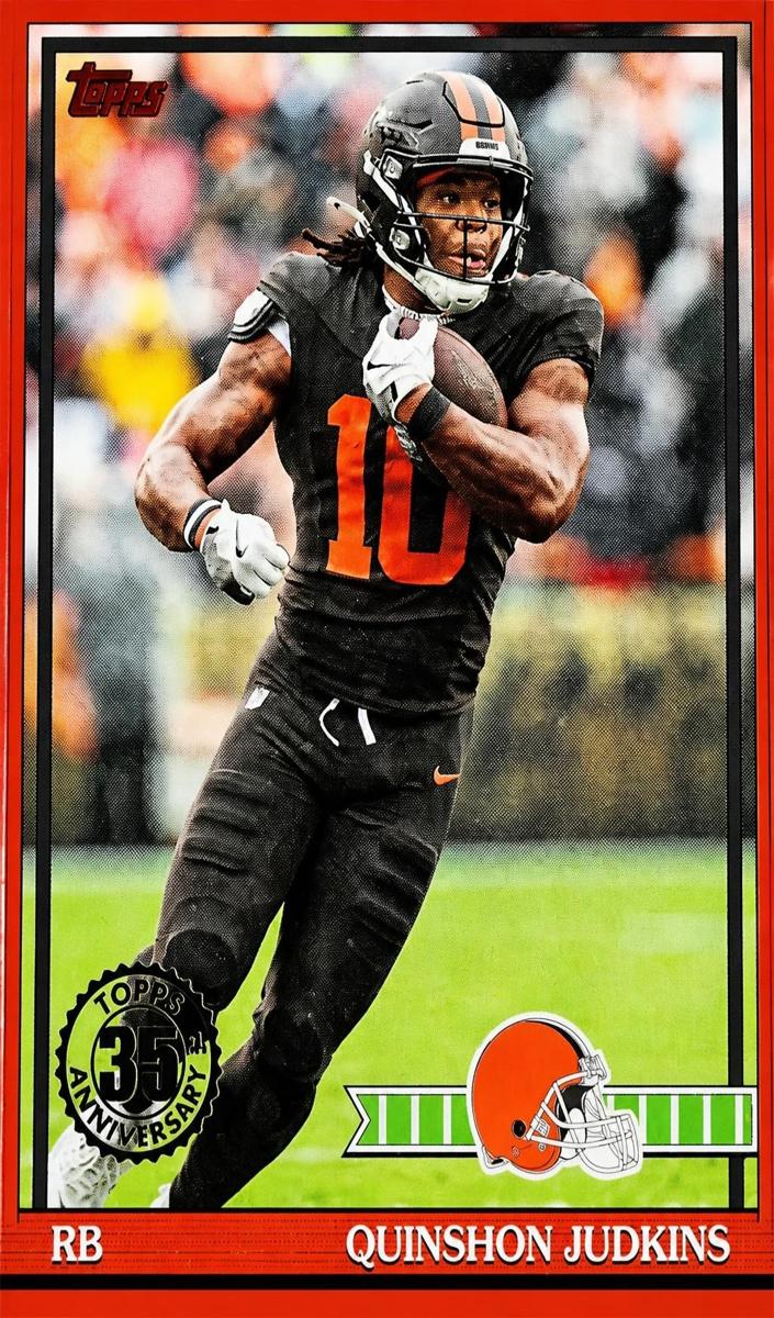 2026 Topps Flagship Quinshon Judkins [Red] #91TF-25 card