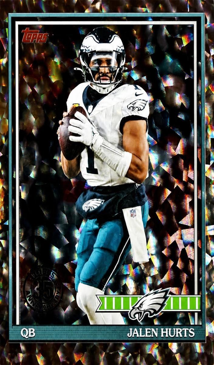 2026 Jalen Hurts [Crackle Foil] #91TF-43