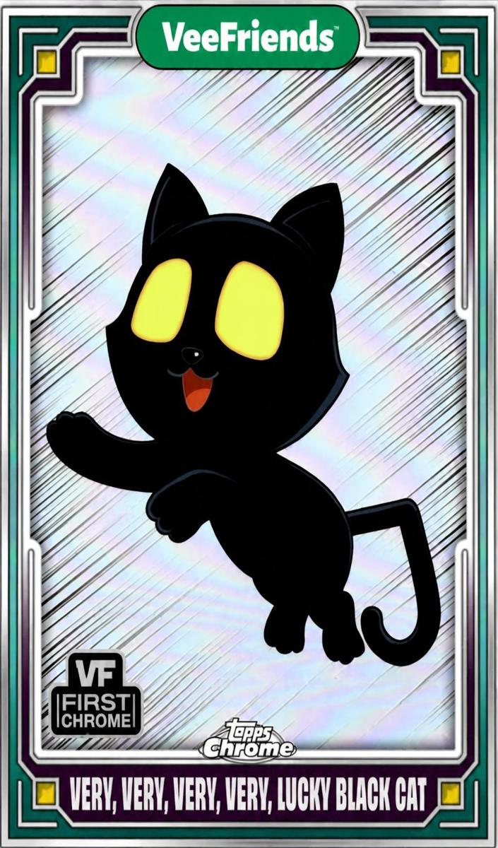 2025 Very, Very, Very, Very, Lucky Black Cat [Refractor] #3