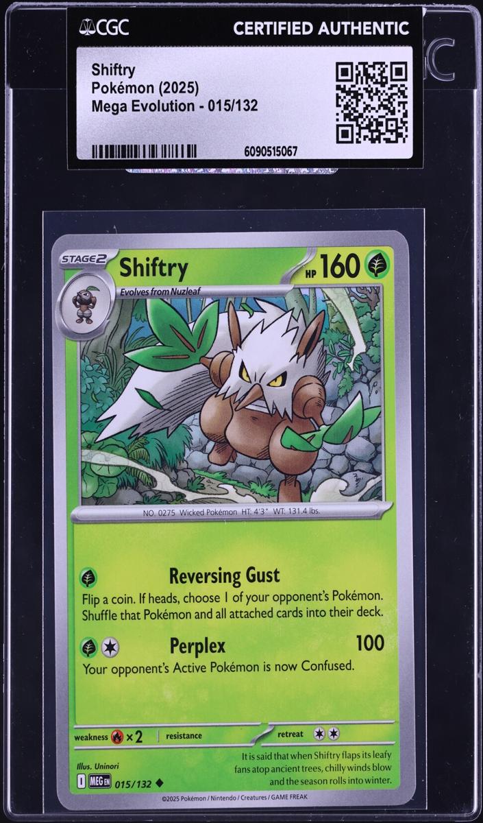 Shiftry 2025 Pokemon Mega Evolution