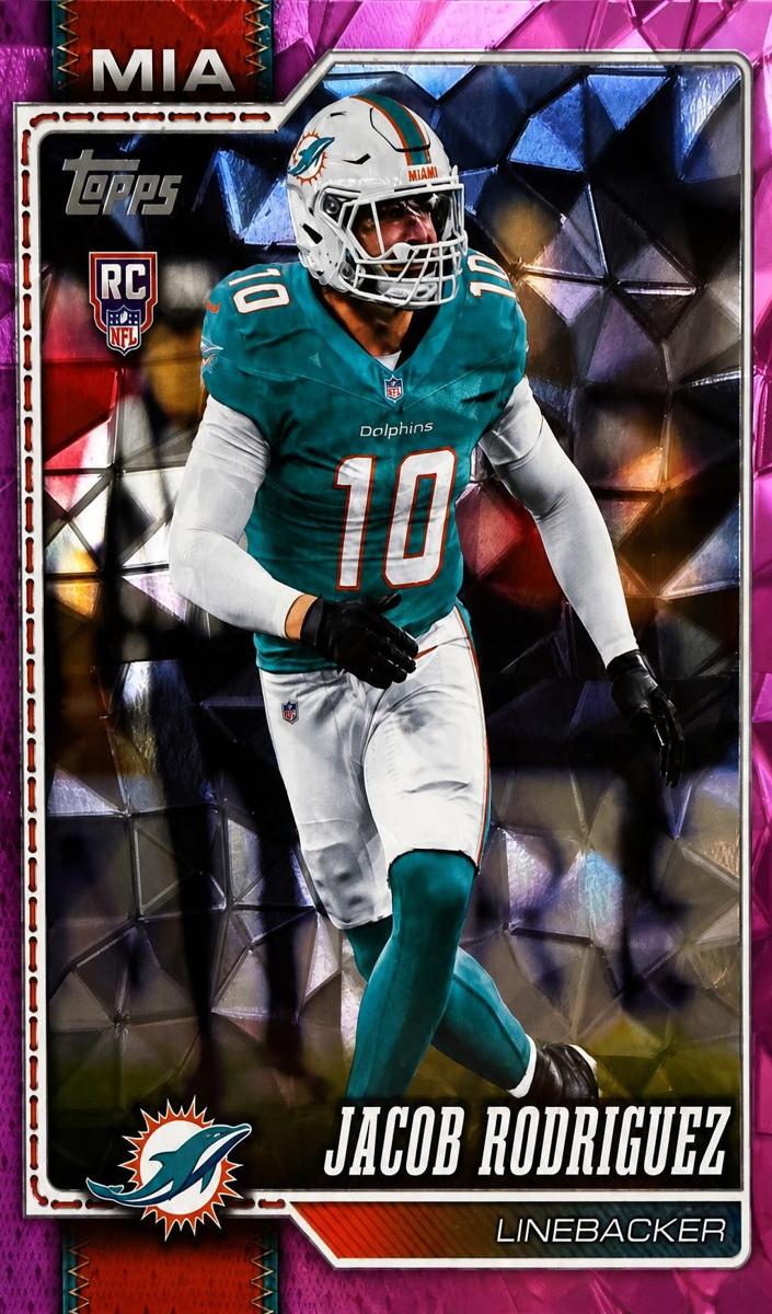 2026 Jacob Rodriguez [Pink Holo Foil] #378
