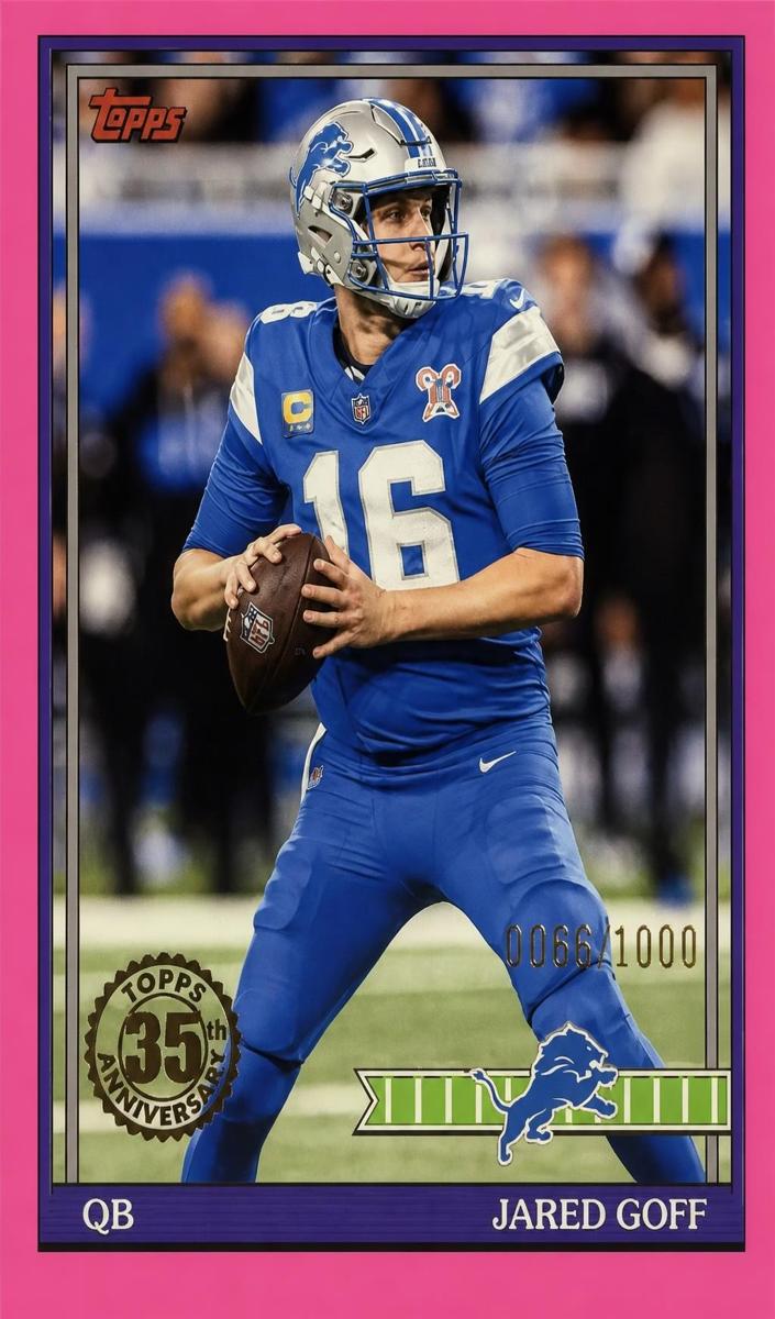 2026 Jared Goff [Pink] #91TF-37