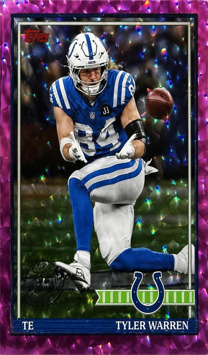 2026 Tyler Warren [Pink Crackle] #91TF-48