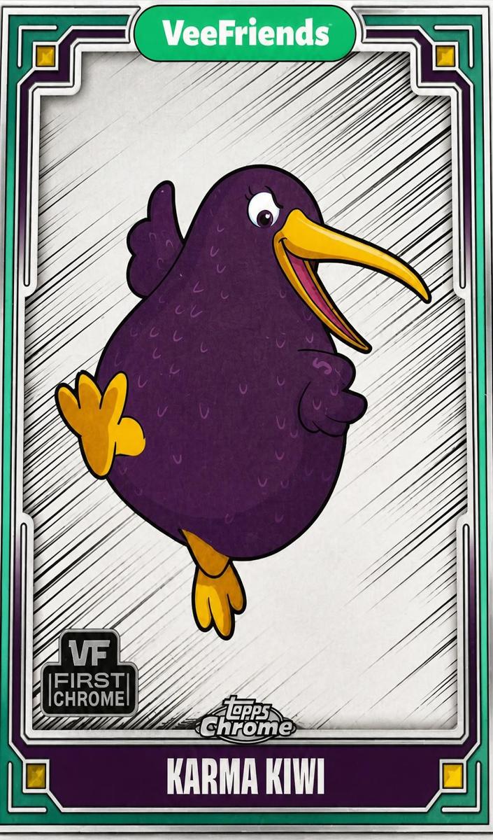 2025 Karma Kiwi [Pink Refractor] #21