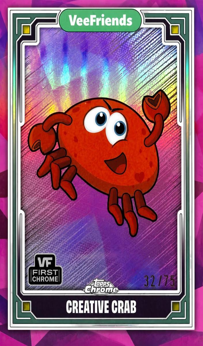 2025 Creative Crab [Pink Refractor] #18